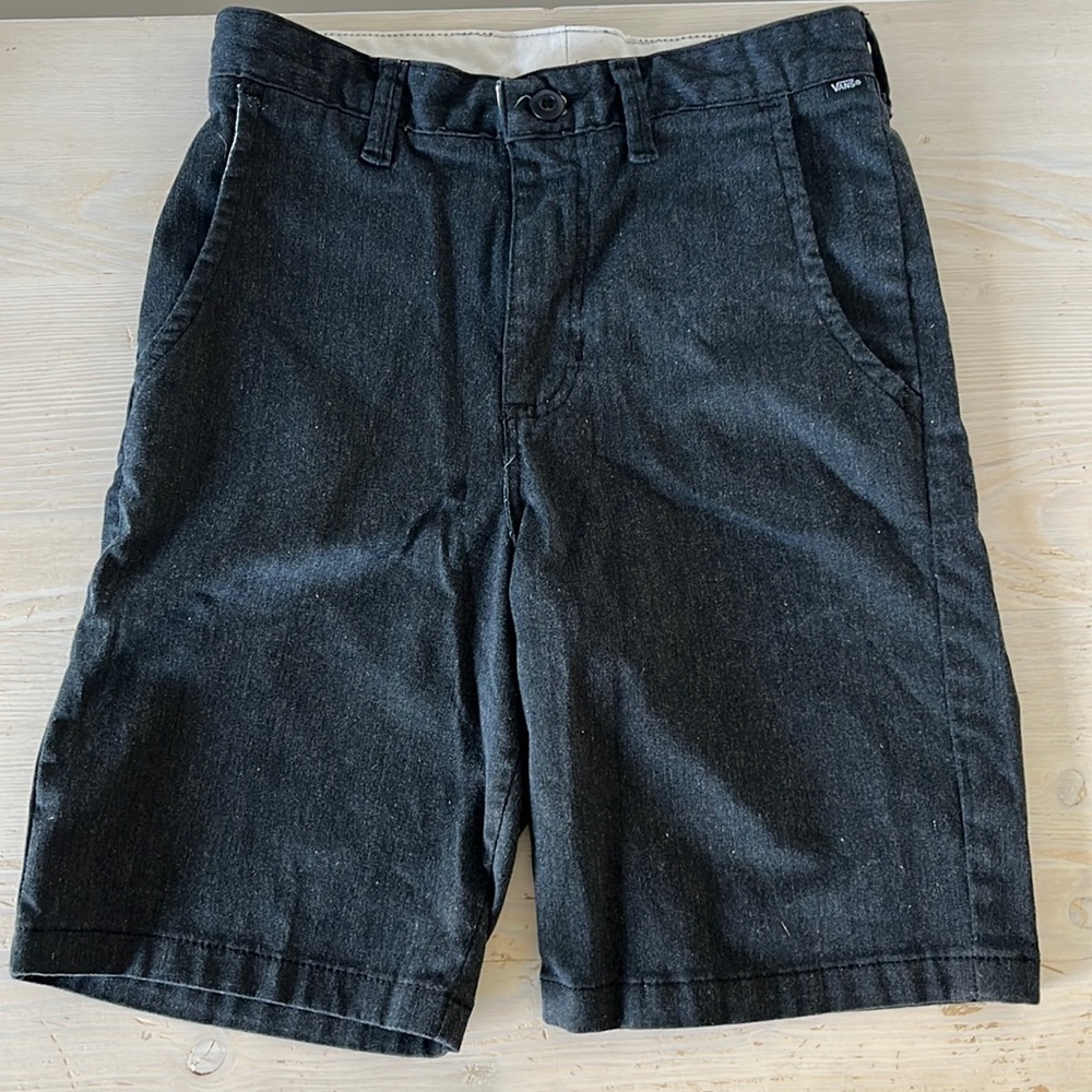 Vans dark gray men’s canvas shorts size 29